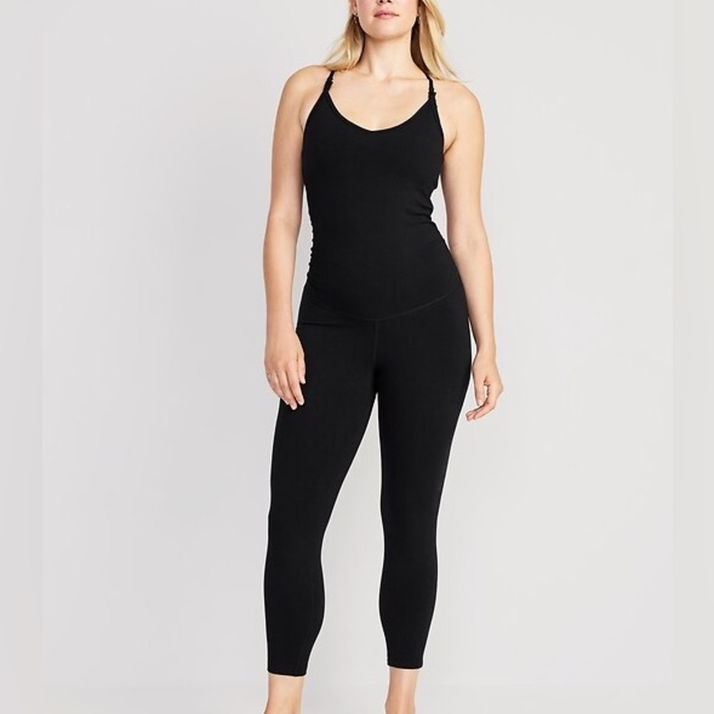 Old Navy Black Sleeveless Jumpsuit - Picture 6 of 6